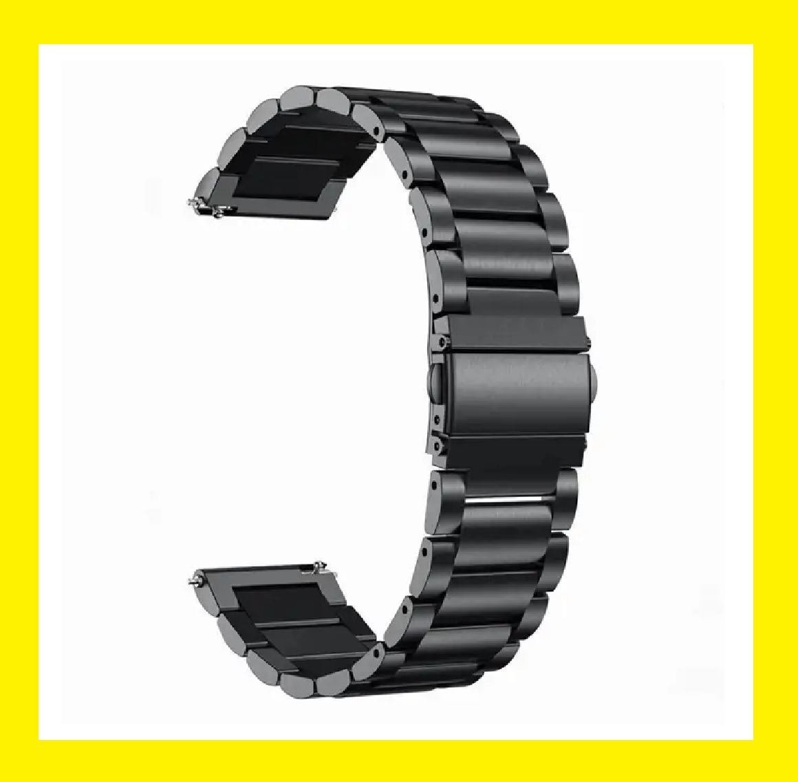 Ремінець Solid Steel A000116-3 18 мм чорний з маркуванням CE та RoHS