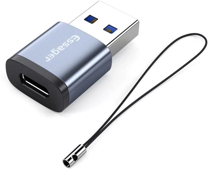 Адаптер Essager Soray OTG з USB Type-C на USB-A — загальний вигляд