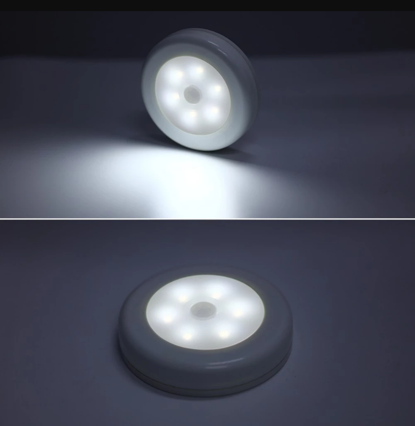 LED-світильник з датчиком руху як нічник у дитячій кімнаті
