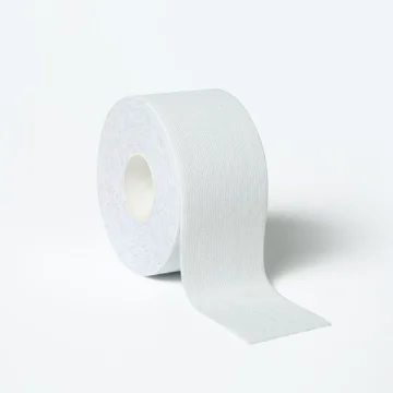 White 2.5 cm kinesiology tape for fingers and wrists that looks tidy under light sportswear