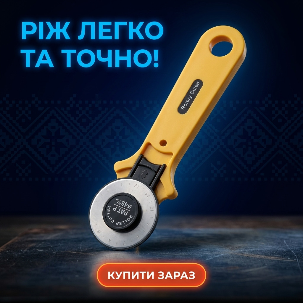 Дисковий ніж Yellow Square ріже папір і картон