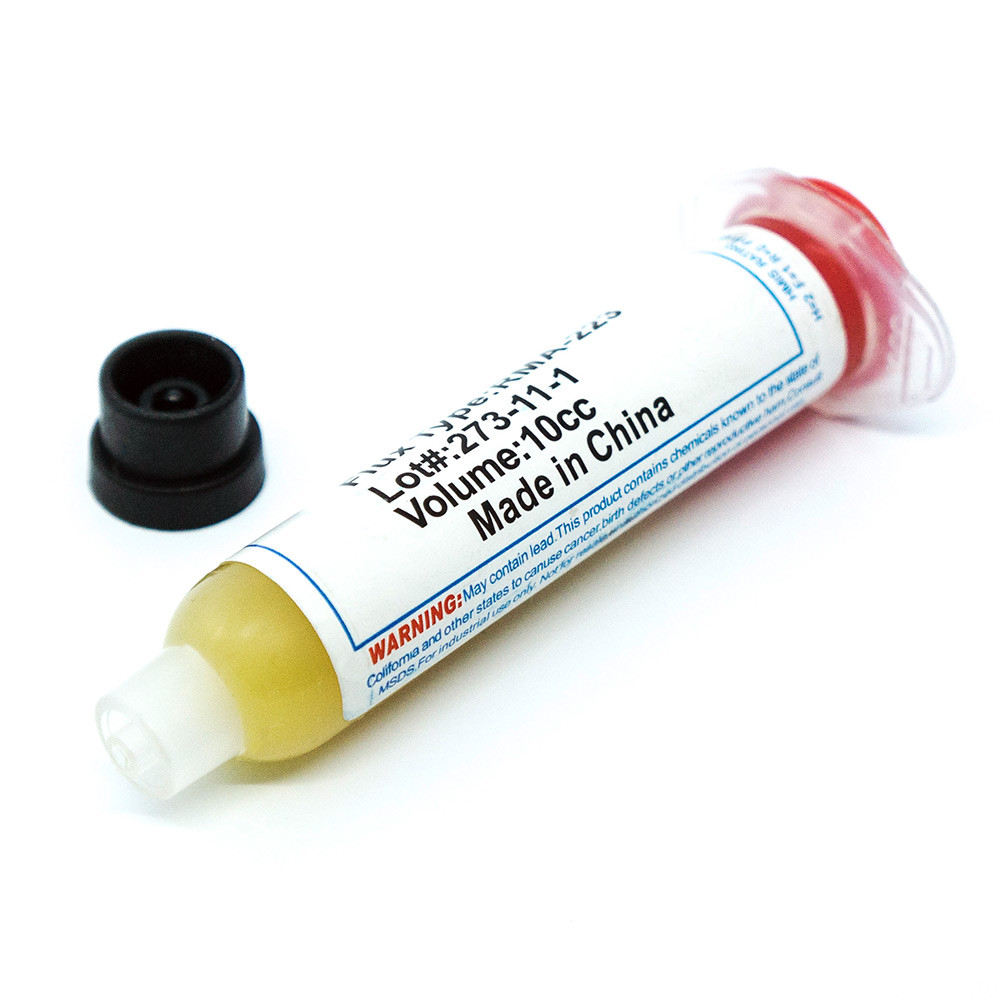 Флюс Amtech RMA-223-UV 10 мл під кутом, варіант без штовхача