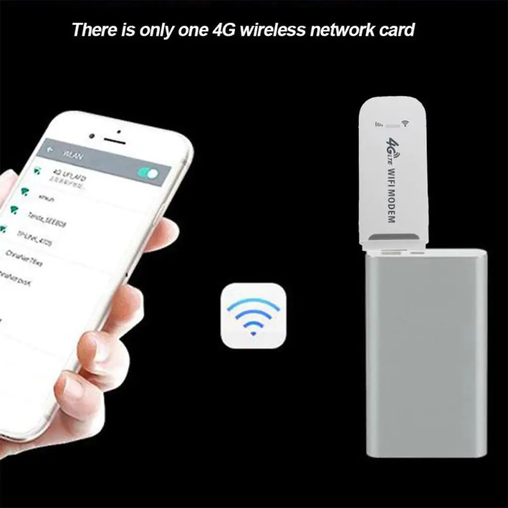 4G модем Yellow Square з роздачею WiFi — вигляд з іншого боку