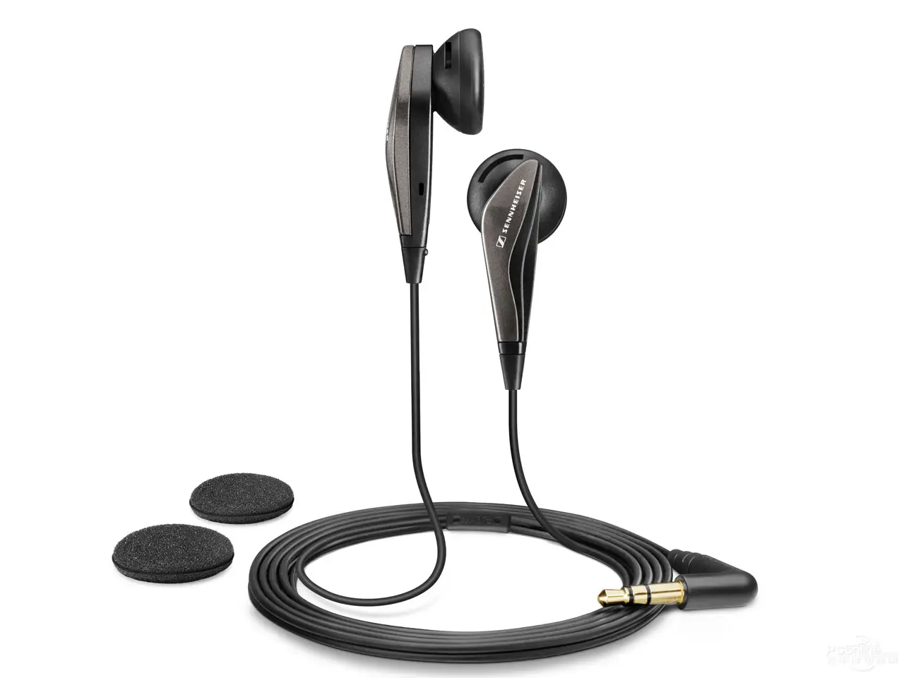 Вкладиш Sennheiser MX375 крупним планом, видно поролонову амбушюру
