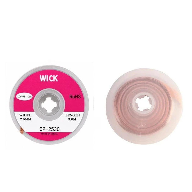 Оплітка Wick CP-2515 для видалення припою з друкованих плат, ще один ракурс