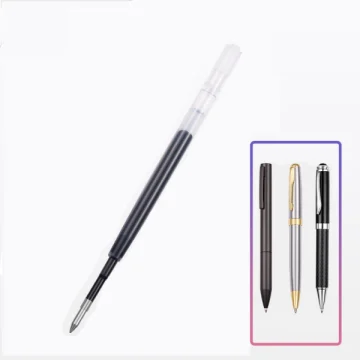 Blue gel G2 refill for Parker Jotter, IM, Sonnet and Urban pens in a clear body