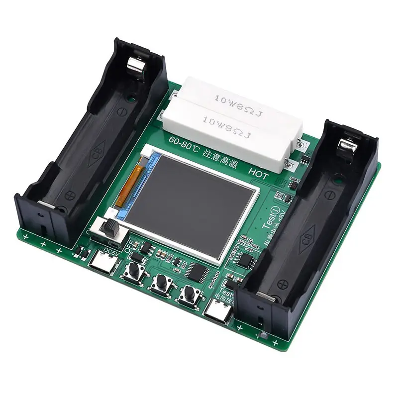 Роз'єм USB Type-C для живлення тестера ємності XH-M239, крупний план