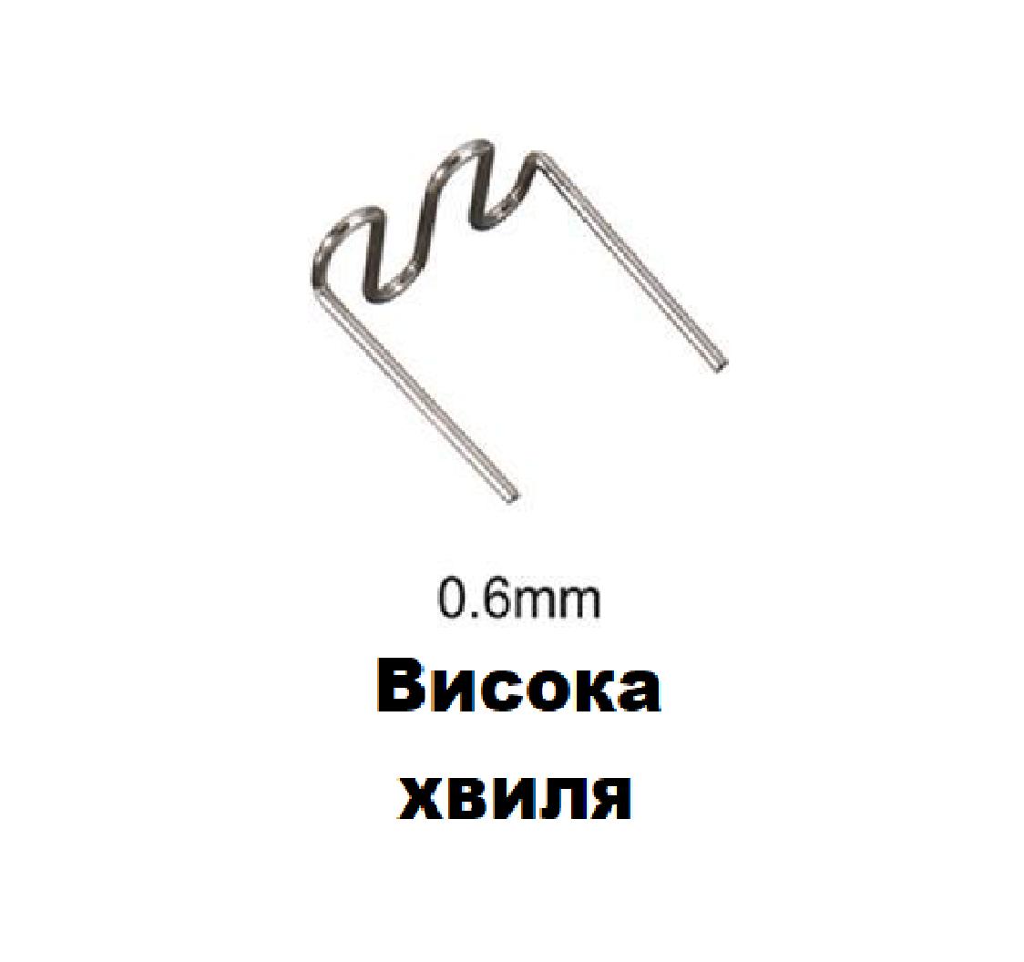Висока хвиля на скобі з нержавіючої сталі під кутом