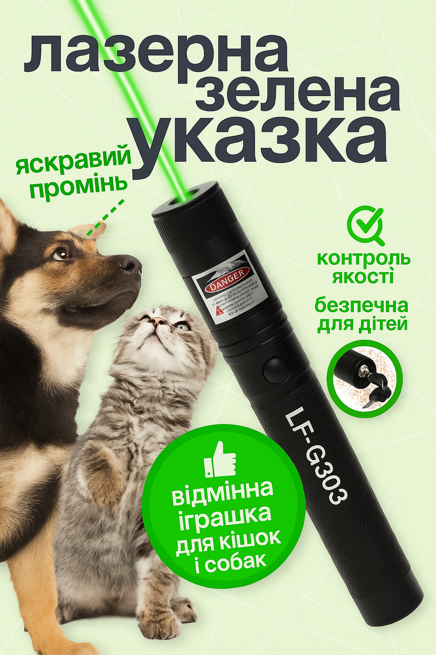 Комплект: лазерна указка, насадка-проектор і ключі блокування