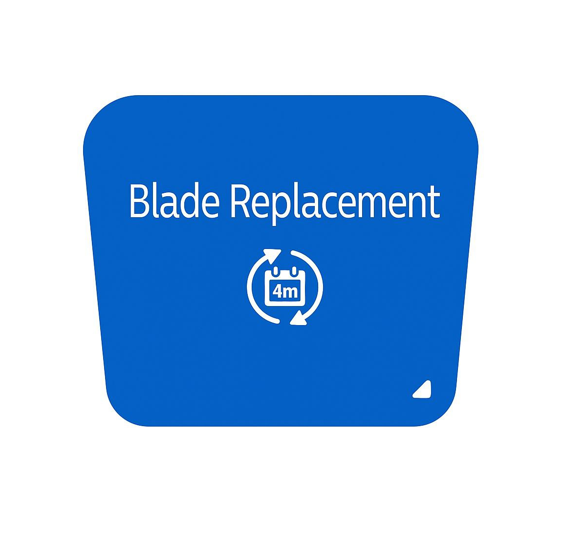 Ріжучий модуль для бритви OneBlade, вигляд ззаду